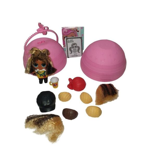 LOL Surprise Rhymes Doll Hairvibes Retro Theme Dolls 3" Vinyl Dolls NEW - Picture 5 of 7